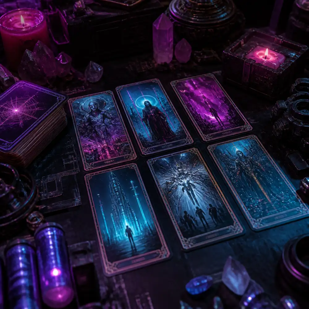 Cyberpunk Tarot Cards