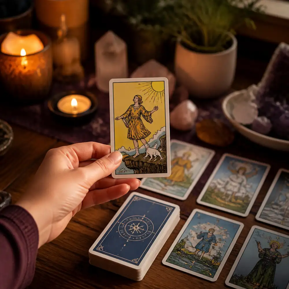 random tarot card