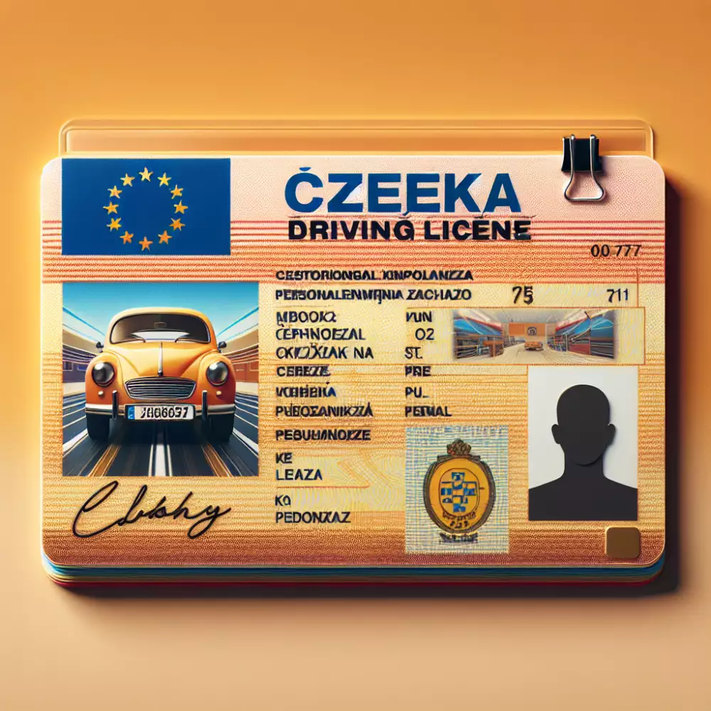 czech driving license